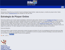 Tablet Screenshot of es.pokertips.org